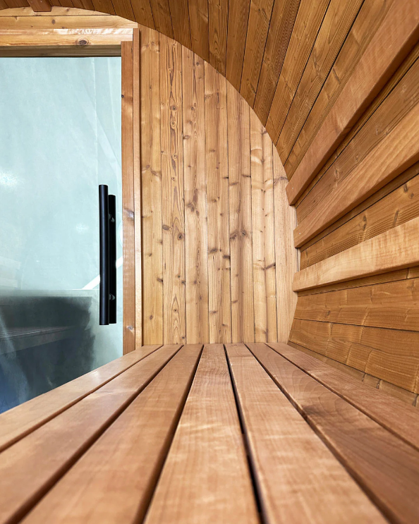 Thermory 2 Person Barrel Sauna No. 54 Ignite with Window